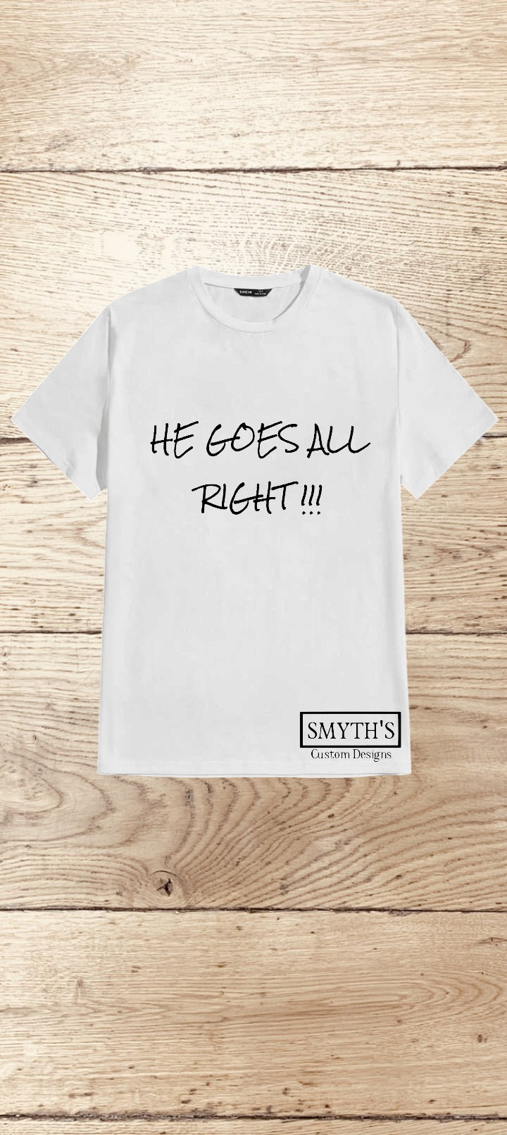 He Goes All Right!!!