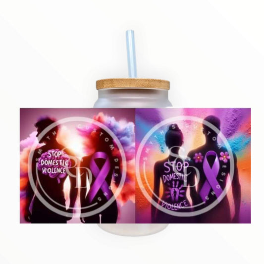 Exclusive DOMESTIC VIOLENCE AWARENESS LIBBY CUP