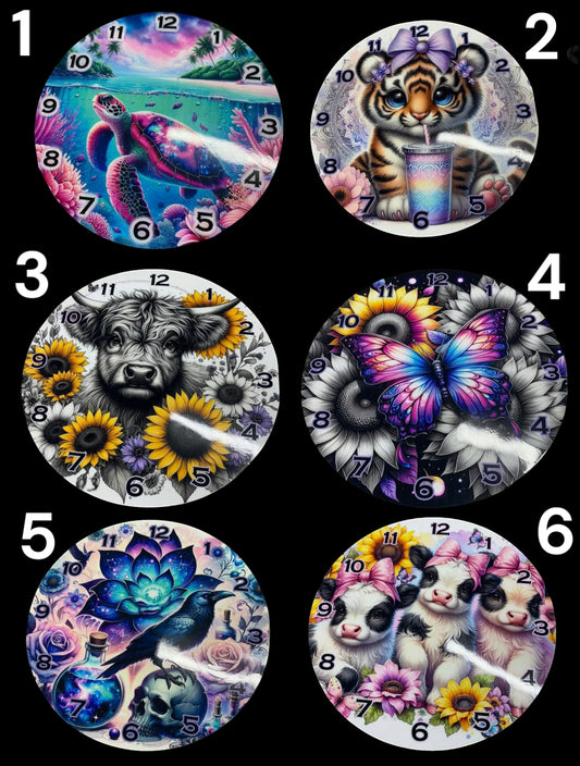 Custom Pre-made CLOCKS