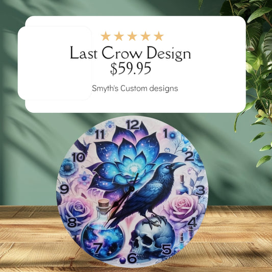 Crow Clock
